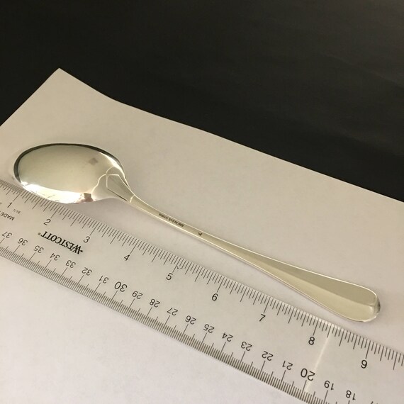 SAXON 1914 SERVING or TABLE SPOON BY BIRKS STERLING 