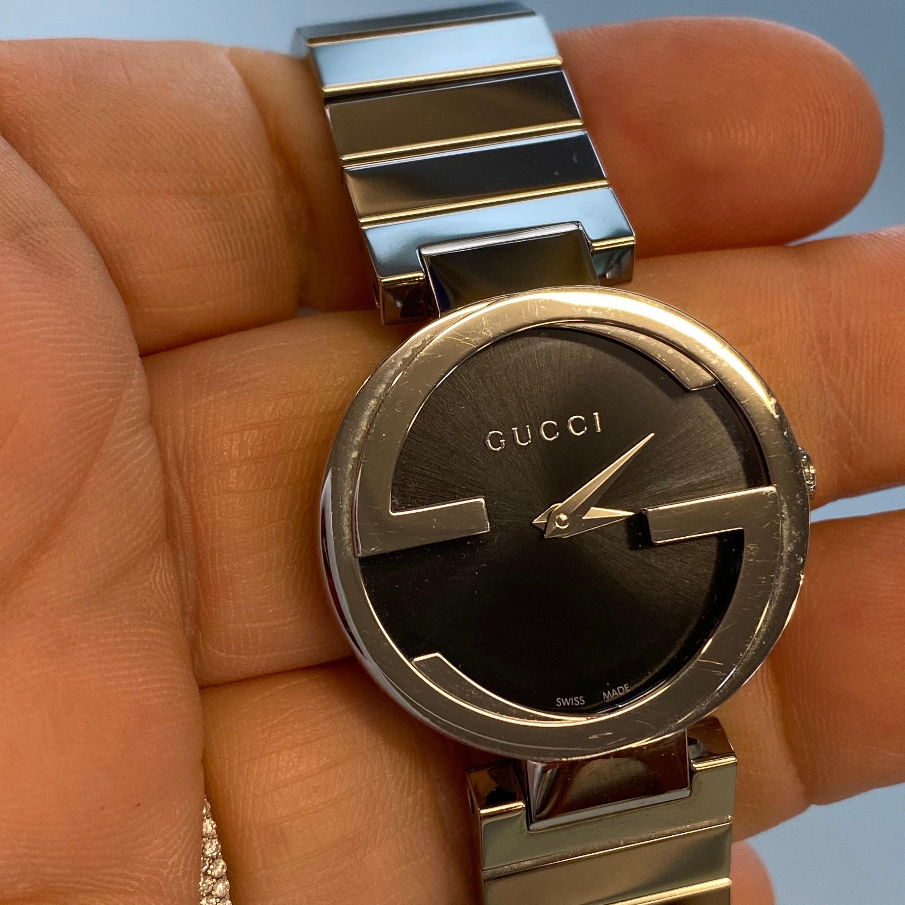 Gucci Interlocking G Watch 133.5 Womens 