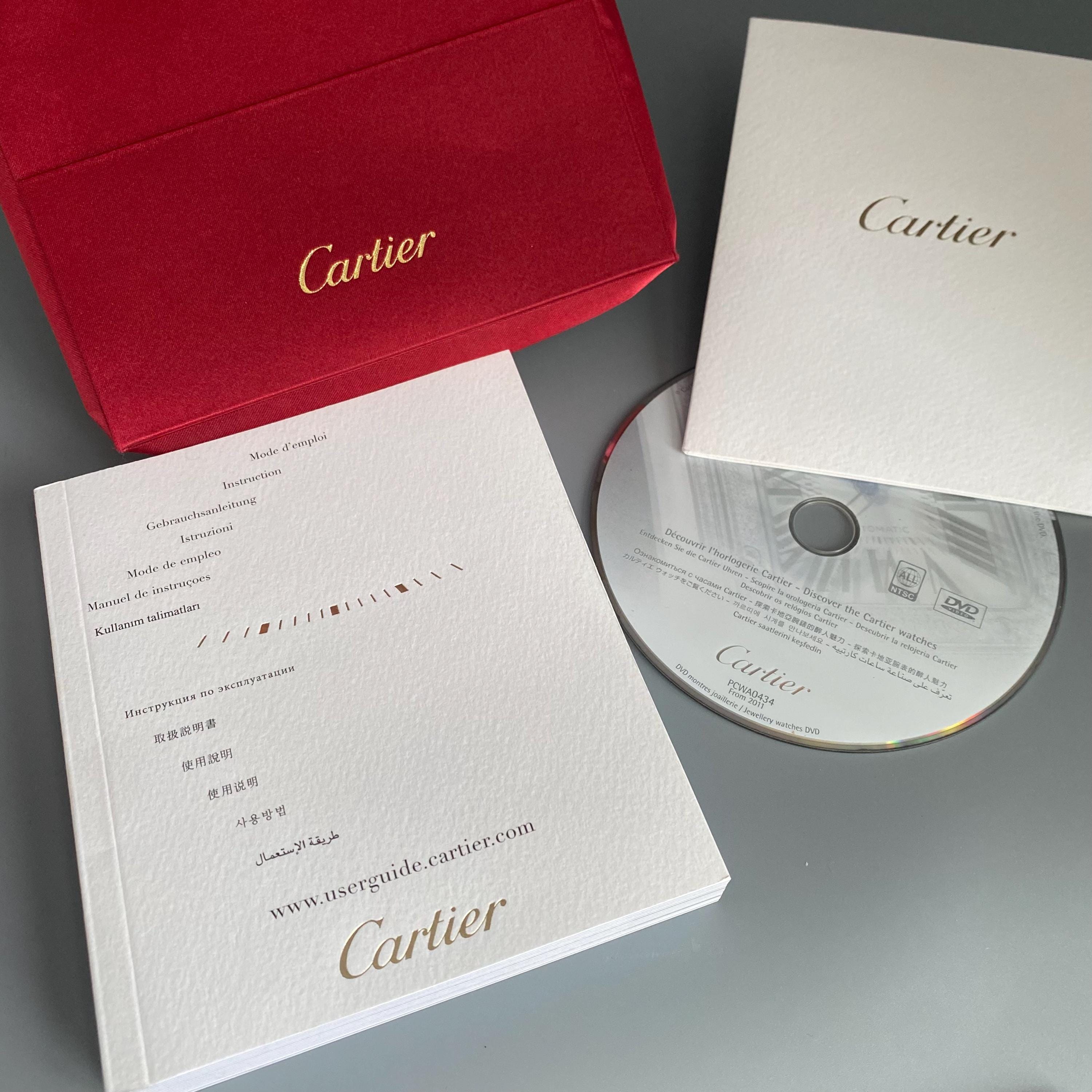 Cartier カルティエ カーフレザー ウォッチケース 時計ケース