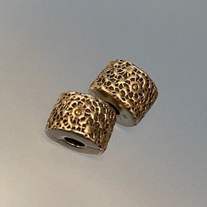 Vintage Authentic Pandora Sterling Silver Bead Clip Charms Two 2 Discontinued Charms Retired Pandora Charms S925 ALE, Pandora Clip