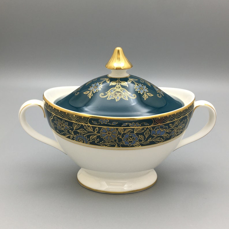 ROYAL DOULTON Carlyle Pattern Sugar Bowl With Lid H5018 Etsy Canada