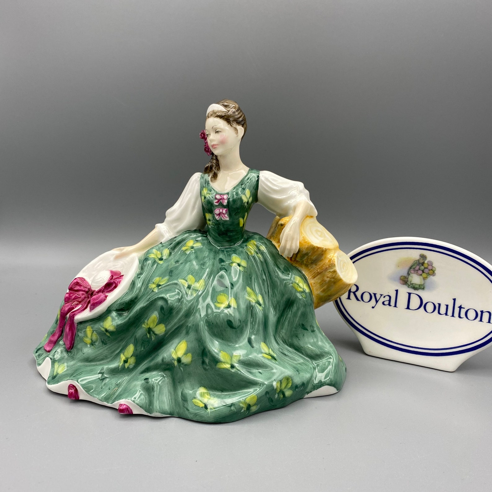 Vintage Royal Doulton ELYSE Pretty Lady Figurine HN2474 Hand Etsy Canada