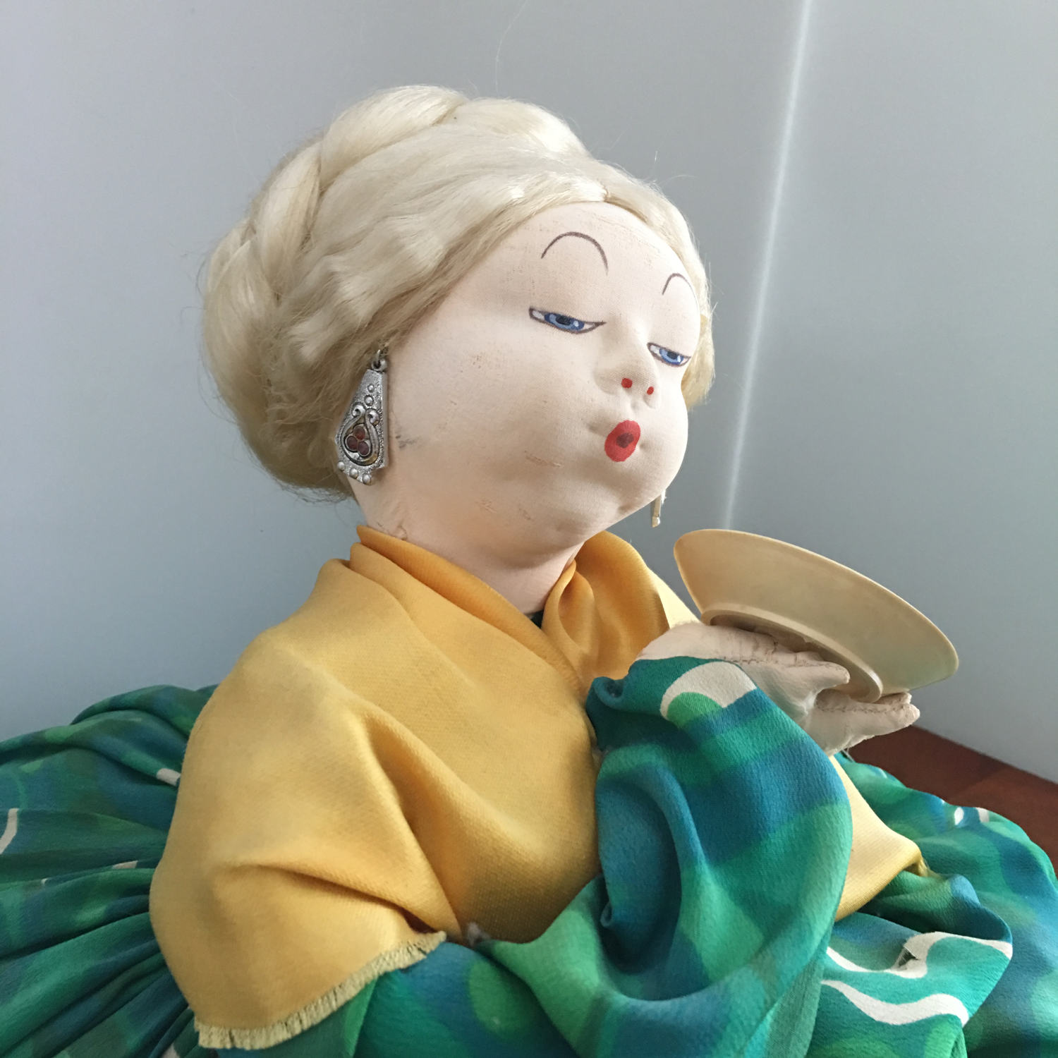 Large Vintage Russian Tea Cozy Doll The Tea Soaker Vintage Etsy