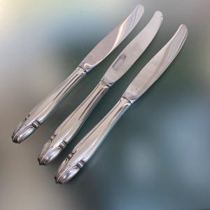 Wallace Stradivari Sterling Silver Dinner Knives - Set of 3