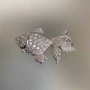 Sterling Silver Pisces Fish Pendant: CZ Zodiac Astrology Charm