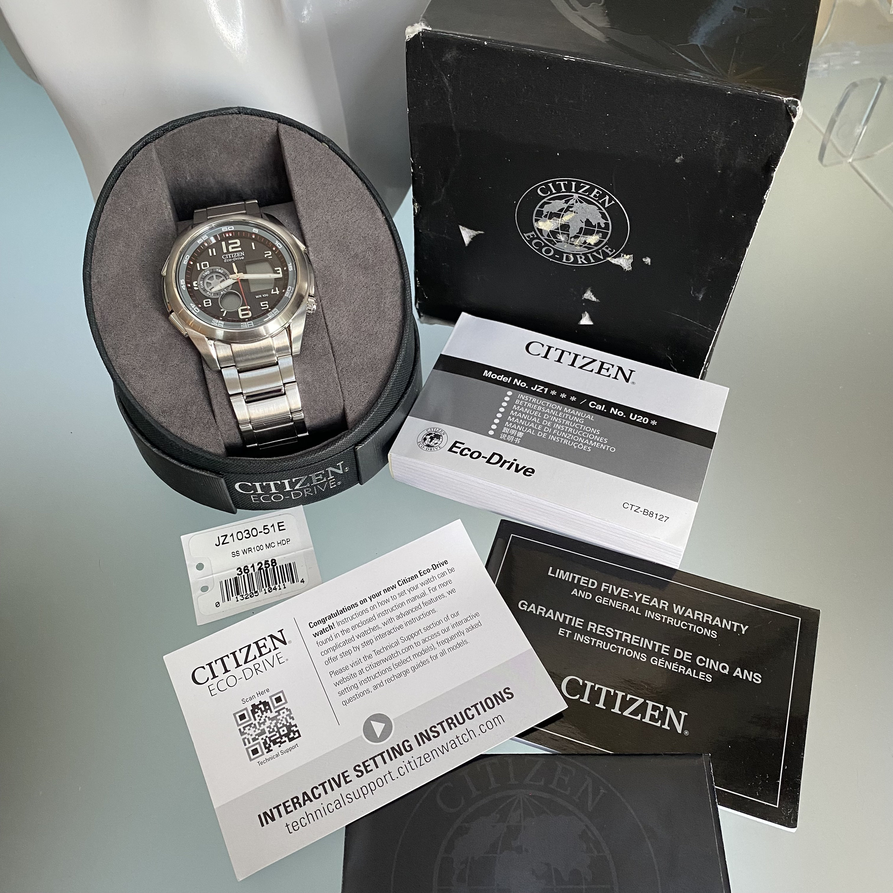 Vintage Citizen Eco drive Gents Citizen Eco drive U200 Analog Digi Robot Day Date Watch 100m Etsy Canada