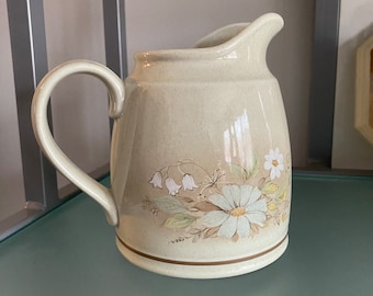 Royal Doulton Lambethware Florinda Water Jug or Milk Jug  L.S.1042 Oven to Table Ware, Made in England 1977