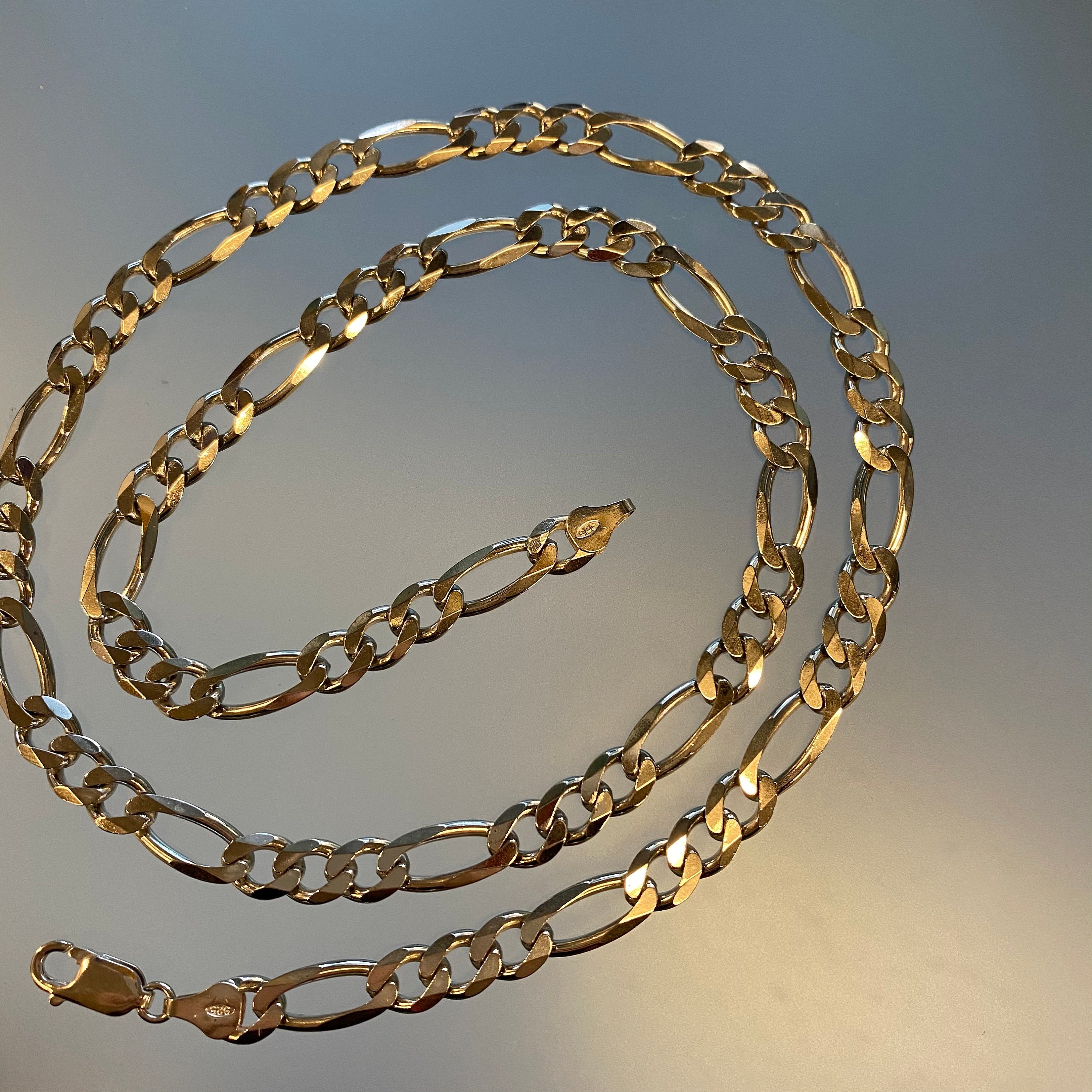 Sterling Silver Chain Necklace 40 Grams 