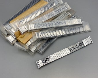 Expandable Watch Strap Silver Tone Watch Band Stainless Steel Stretch Watch Strap Expansion Band 20mm Expandable Watch Strap Hong Kong