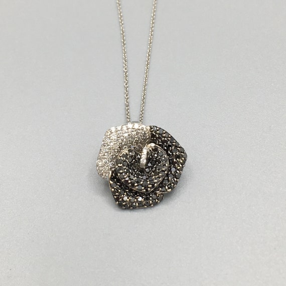 Vintage Effy Caviar Collection Black And White Diamond - Effy Black And White Diamond Pendant Vintage Effy Caviar Collection Black And White Diamond - Effy Black And White Diamond Pendant