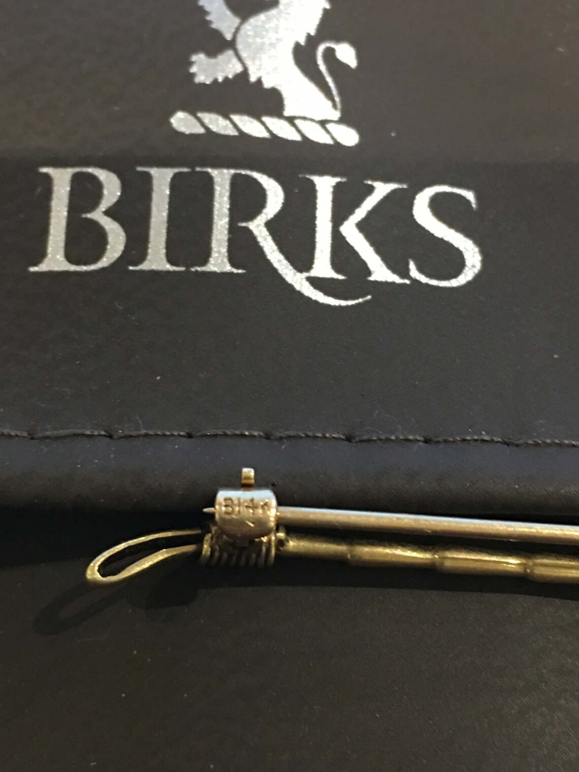 Vintage BIRKS 14K Gold Riding Crop Brooch Pin by BIRKS Etsy UK