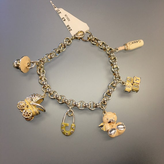 Baby/Toddler Circle Charm Bracelet – Truly Kustom Jewelry