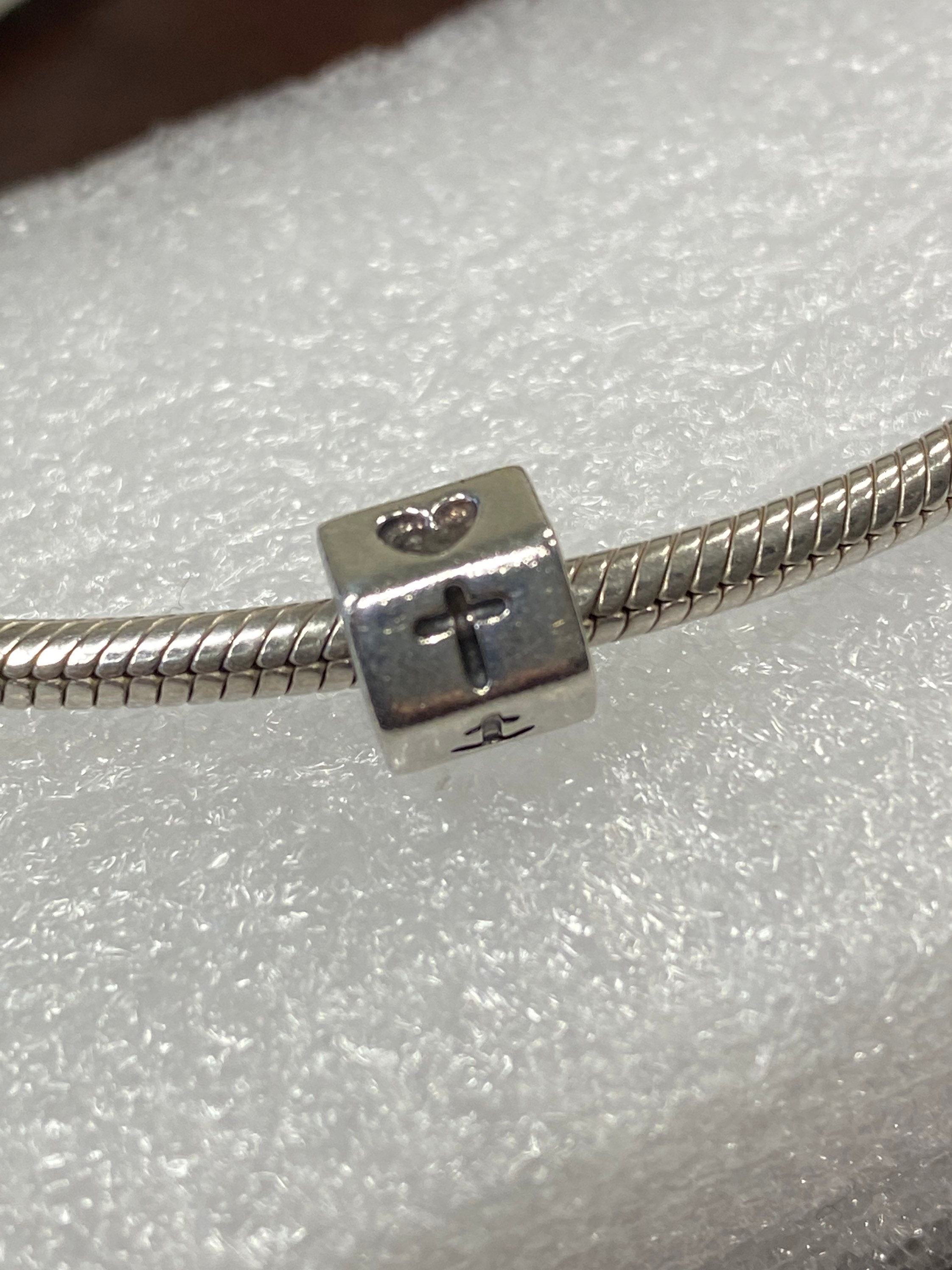 PANDORA Faith Hope Charite Charme Pandora Perle Pandora Trinity Charme Retraite Sterling Pandora 790119 Etsy France