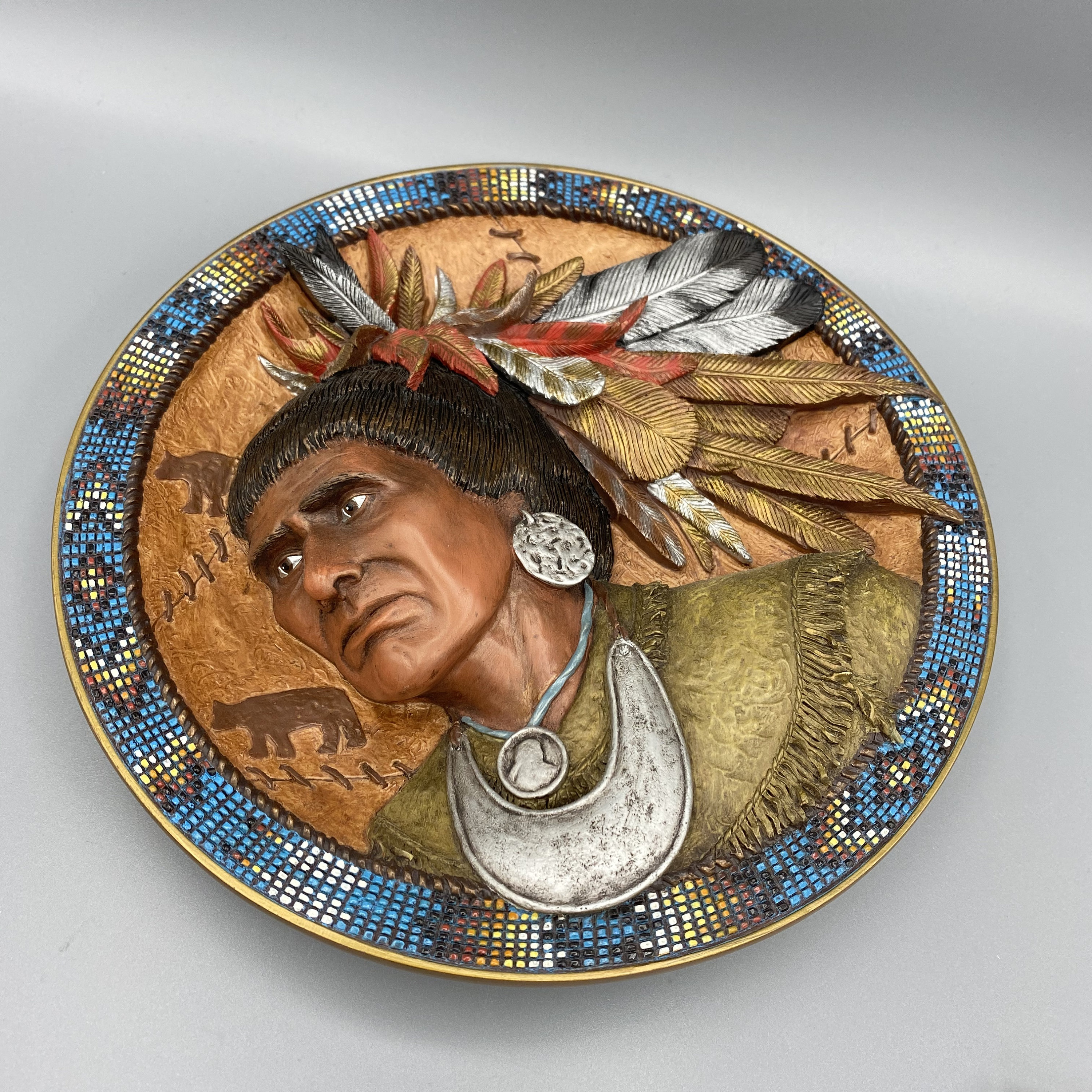 Bradford Exchange TECUMSEH Decorative Collectors Plate Native Etsy Canada
