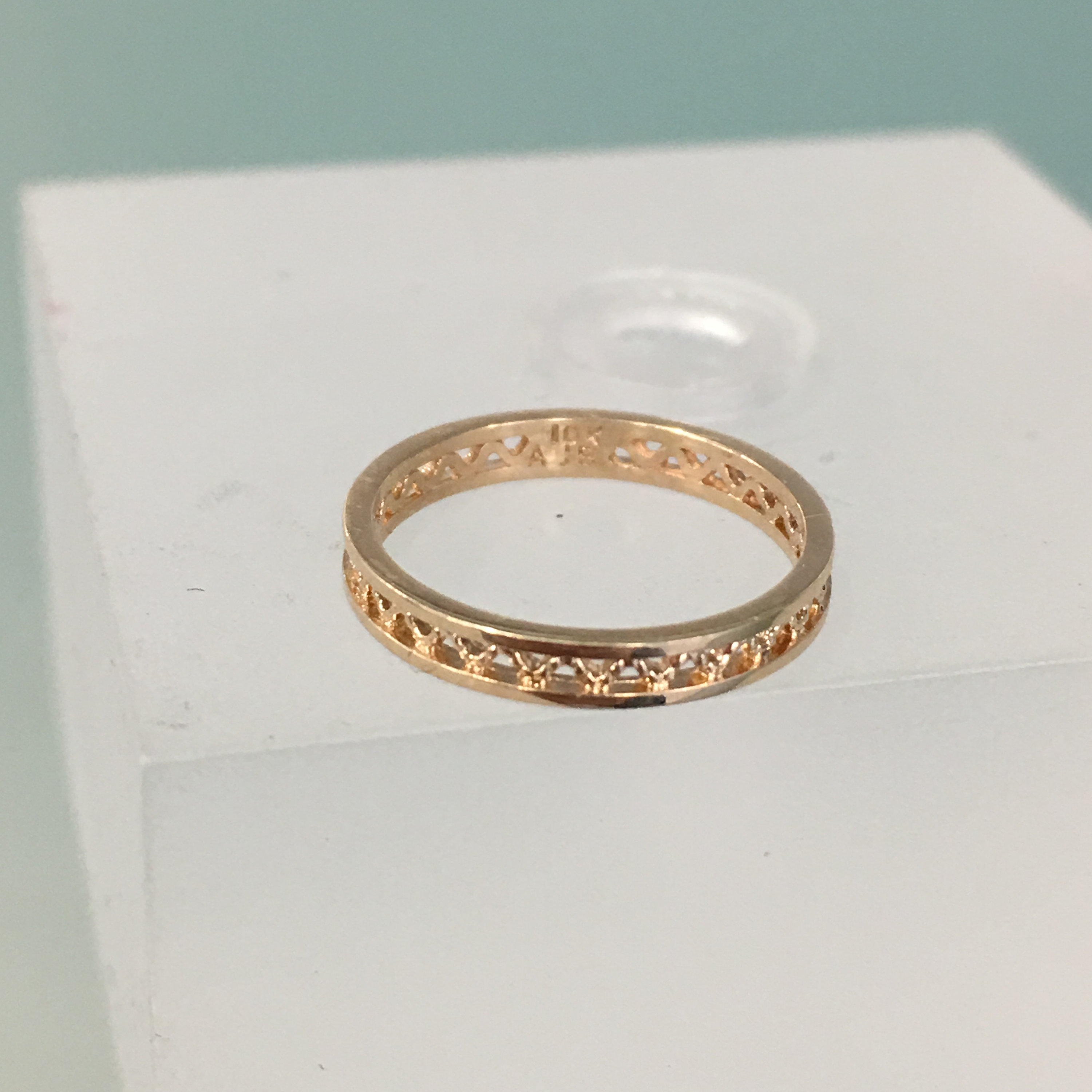 Vintage 10k Yellow Gold Baby Ring Gold Childs Ring Baby | Etsy