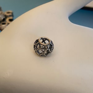 Vintage Pandora Sterling Silber Öffnen Käfig Charme: Wanderlust im Ruhestand #790798