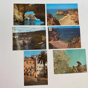 Vintage Postkarte Portugal Souvenir Heft 4 x 6 Postkarte Postkarte Buch Karten Reise nach Portugal