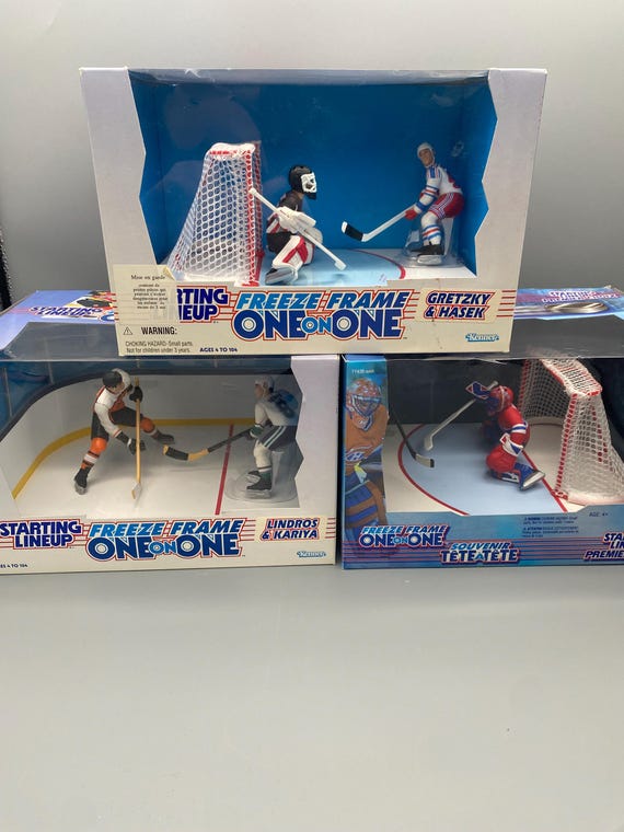 Kenner Starting Lineup Freeze Frame Hockey Figurines - Gretzky