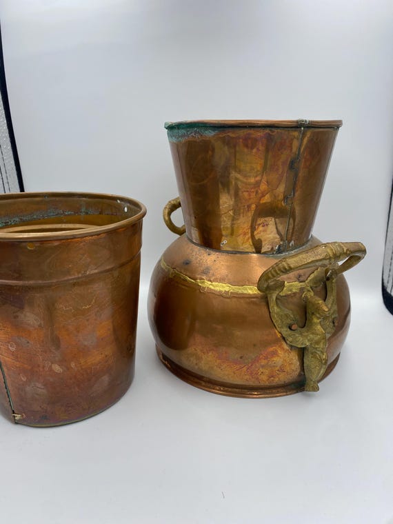 有次 銅 水差し アイルランド製ヴィンテージ オランダ銅器 水差しと