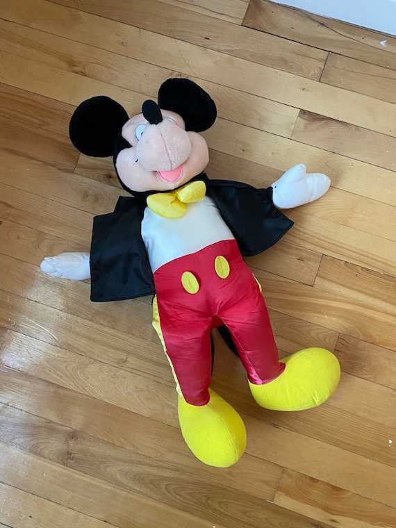 Stuffed Mickey Mouse Plush Large Tuxedo, Disney Mickey Mouse