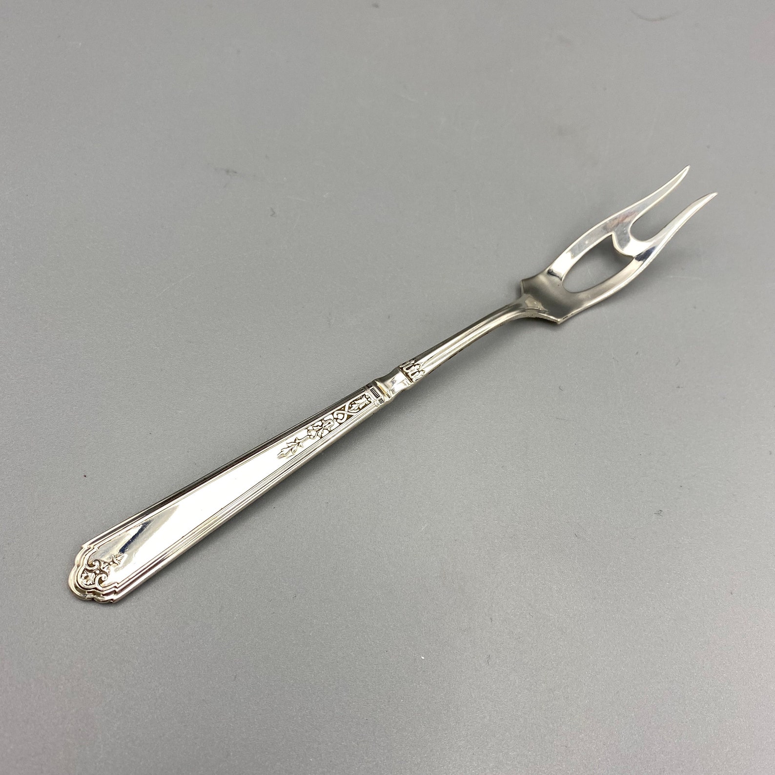 Vintage GORHAM SILVER Sterling Pickle Fork or Olive Fork Etsy
