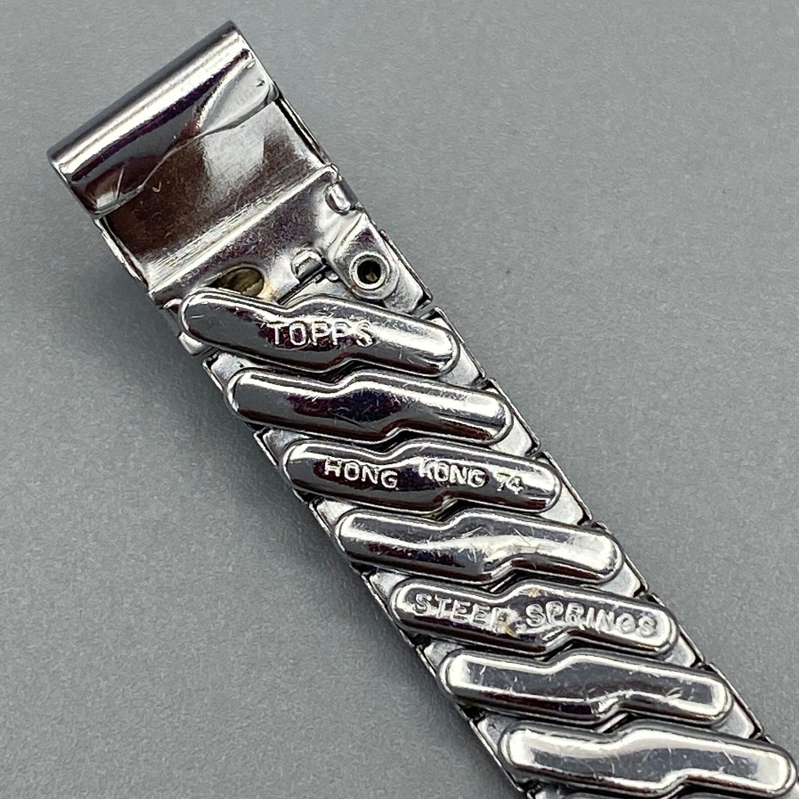 Stainless Steel Expandable Watch Strap TOPPS 4 1/2 Inch New Etsy