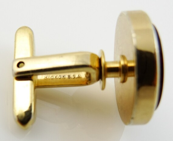 Hickok cufflinks deals real gold