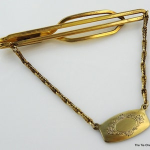 Hayward Vintage Tie Chain Lovely Engraveable Pendant image 1