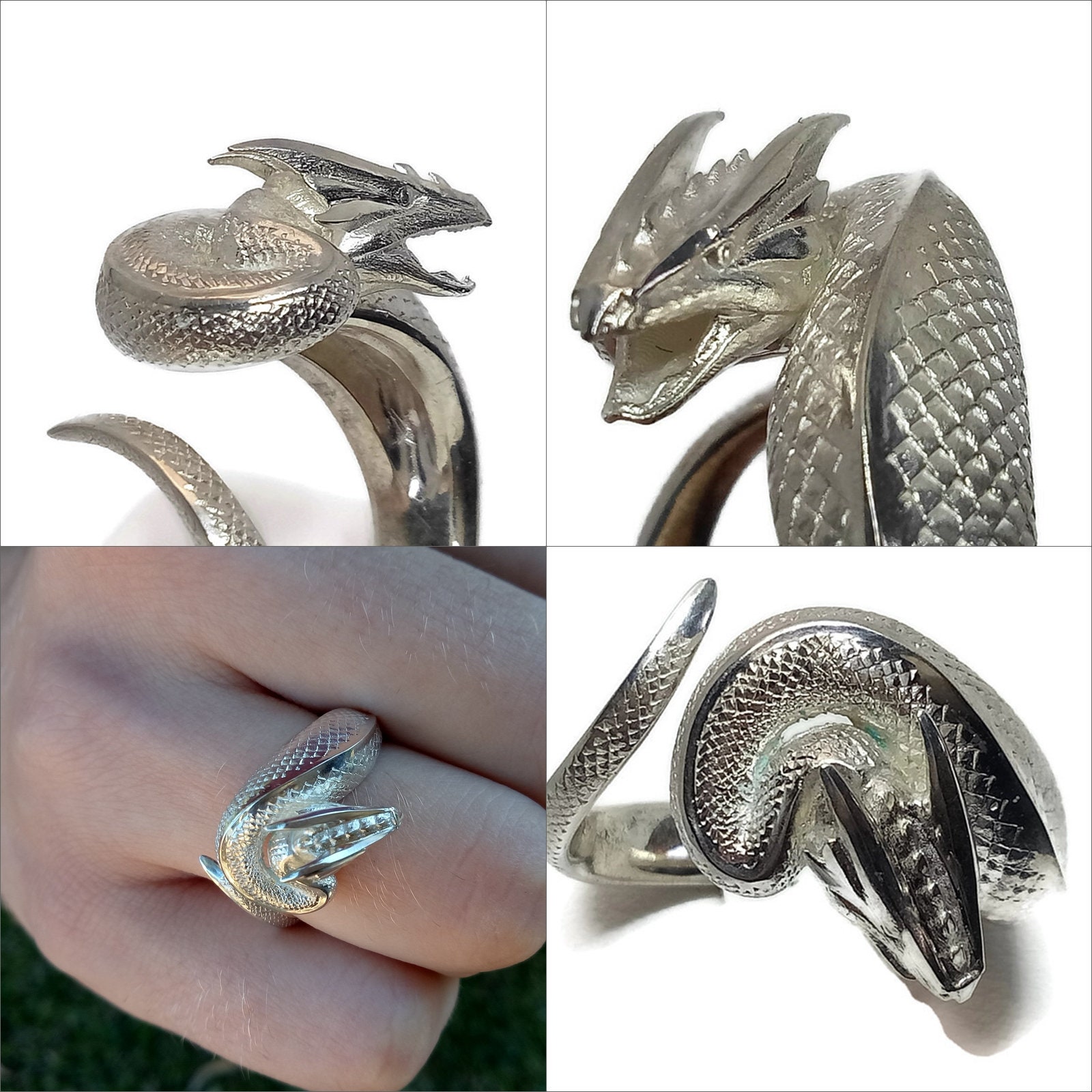 Elemental cheap dragon rings