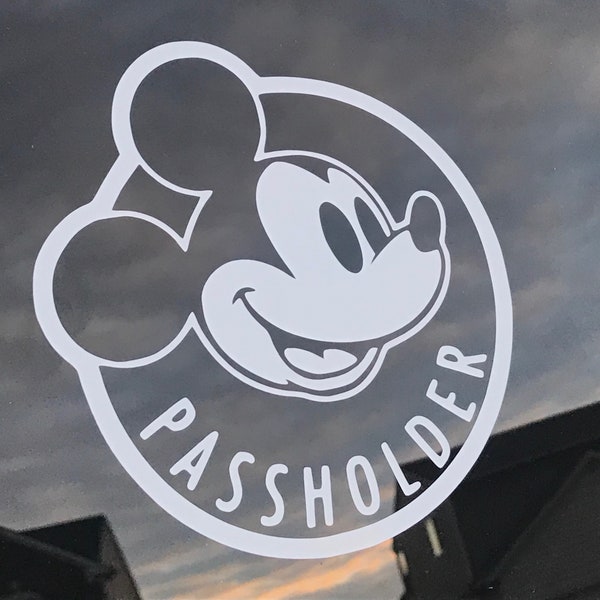 Disney Annual Passholder decal