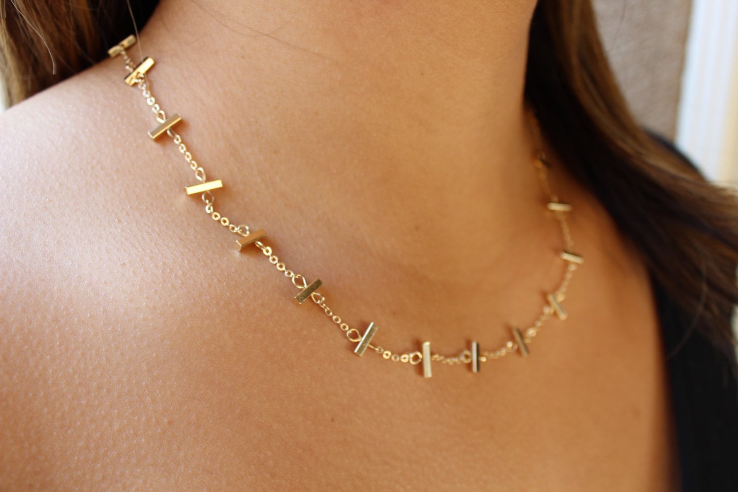 Elena Initial Necklace - Etsy