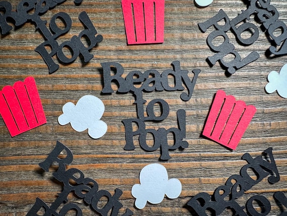 Ready to Pop Baby Shower Confetti – Gender Reveal Party Décor – 100-Piece Set