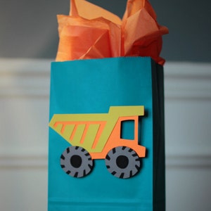 Construction Party Favor Bags