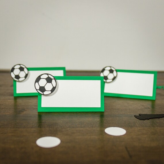 Soccer Place Menu Cards