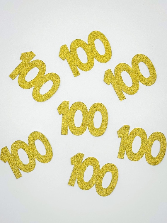 100th Birthday Confetti