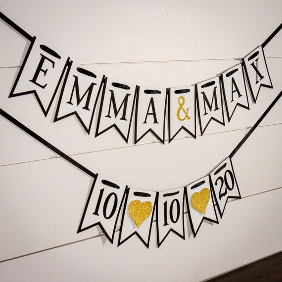 Engagement Save the Date Wedding Banner