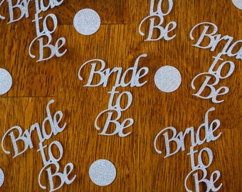 Bride to Be Bridal Shower Confetti