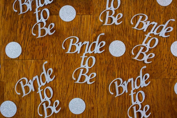 Bride to Be Bridal Shower Confetti