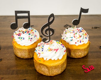 Music Cupcake Toppers