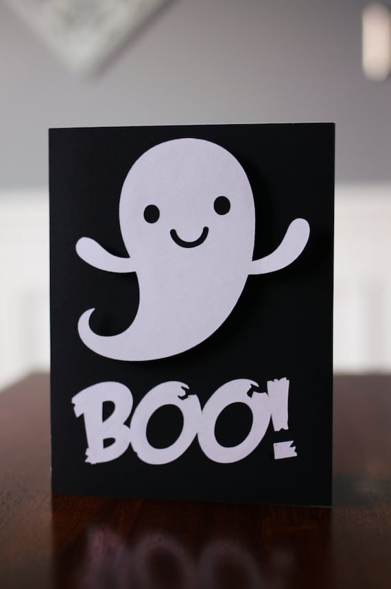 Halloween Ghost Card