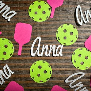 Coriandoli personalizzati per feste di pickleball