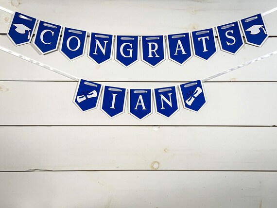 Personalized Graduation Banner, Class of 2026 Photo Backdrop Sign