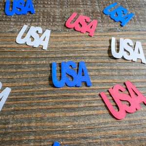 USA 4th of Jul und Militär Konfetti