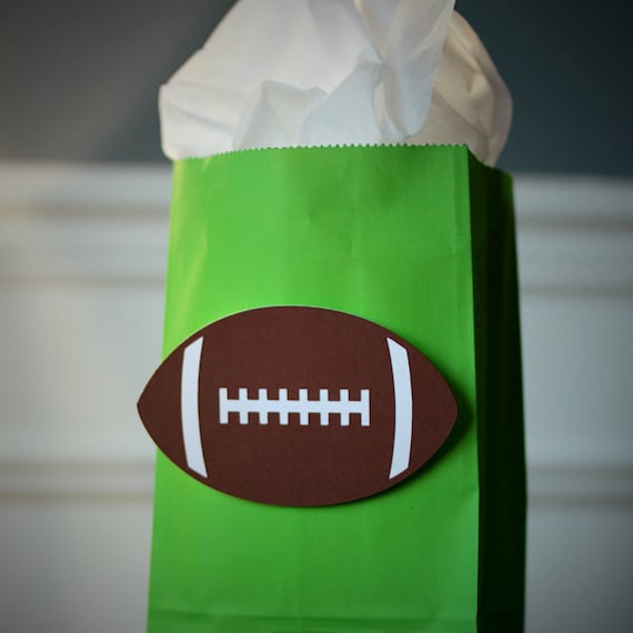 Football Party Favor Bag