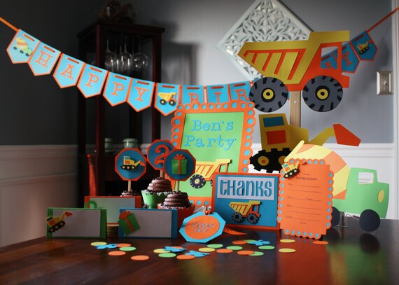 Deluxe Construction Party Kit