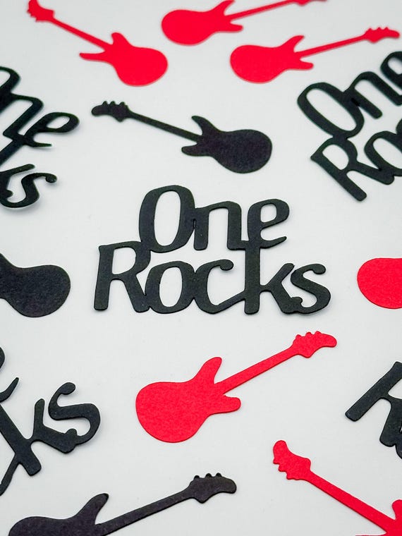 One Rocks First Birthday Party Confetti – 100-Piece