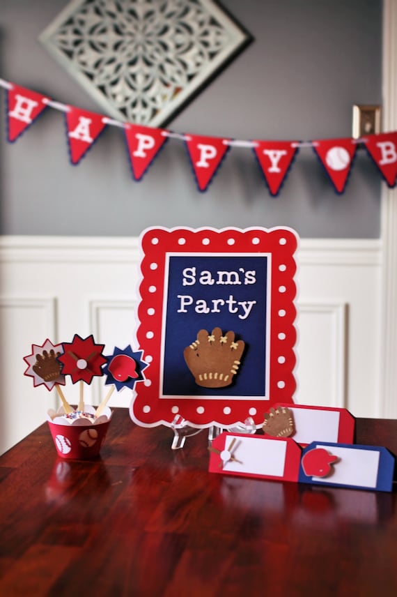 Baseball Birthday Party Kit option 1