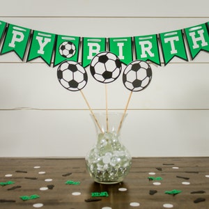 Soccer Party Centerpiece