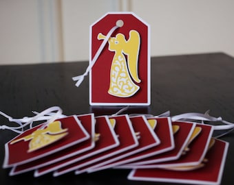 Angel Christmas Gift Tags