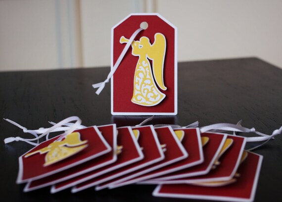 Angel Christmas Gift Tags